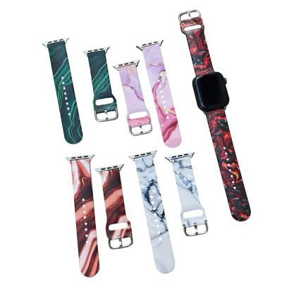 China New Design BOORUI Printer 45mm 41mm Watch Band For Apple Watch Strap Band For Apple Watch Band Strap 7 Series for sale