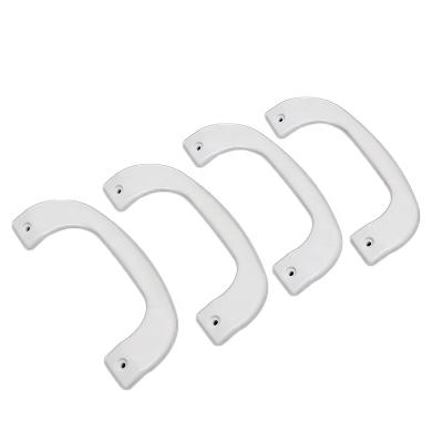 China Dymolding compatible custom door handle dy070 white classic plastic handle for furniture door for sale