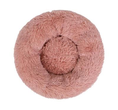 China Sustainable Faux Fur Soft Cat Pet Beds Washable Eco Fluffy Sofa Luxury Dog Bed Friendly Cushion for sale