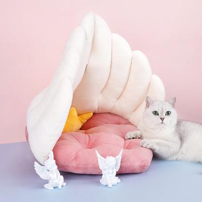 China New Design Durable Soft Plush Short Plush Appearance Super Soft Soft Touch Sleep Rest Pet Bed for sale