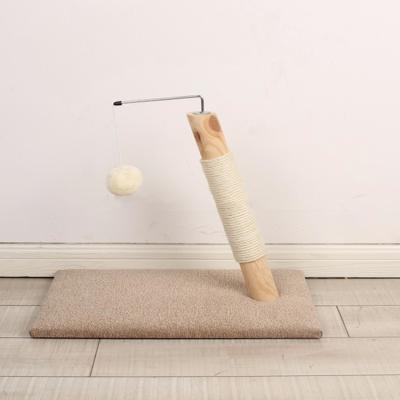 China New Viable Hot Sale Products Small Cat Scratching Post For Cats With Thickened Base for sale