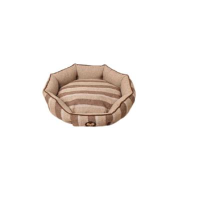 China New Design Sustainable Plush Cotton Pet Bed Soft Dog Bed Cushion for sale