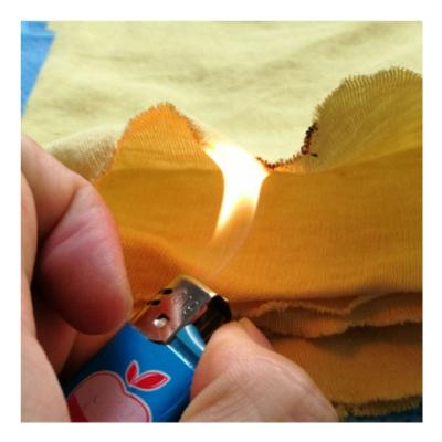 China Flame Retardant 220g Aramid Fiber Stretch Knitted Fabric Heat Resistant 1414 Flame Retardant Aramid Fiber Fabric for sale