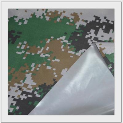 China Other Camouflage 450d PVC Coated Oxford Cloth Canopy Fabric Tricycle Tarp Coated PVC Rain Cloth for sale