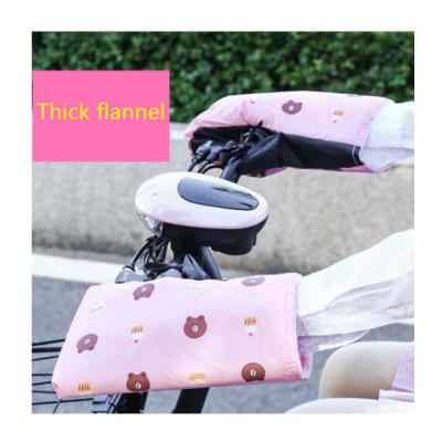 China Waterproof PVC Coating + Plush Manufacturers Direct Selling Indoor Motorcycle With Thick Warm Grip Battery Electric Car Gloves Waterproof Winter for sale