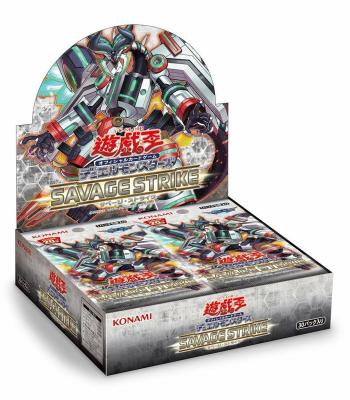 China Gaming Konami Yu-Gi-Oh game! OCG, Savage Strike, ejector box, SAST, unopened, sealed, Japanese for sale