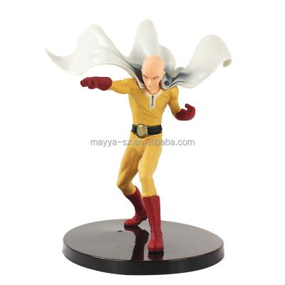 China PVC Action Figure Toy Free Postage Saitama One Punch Man Fashion Cartoon Toy Anime 15Cm Number Toy Halloween Children Gift Christmas for sale