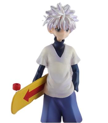 China Hunter X Killua Zoldyck PVC Model Toys Retail Children Gift Boxed Toy Cartoon Toy Free Shipping Cartoon Hunter X Killua Zoldyck for sale