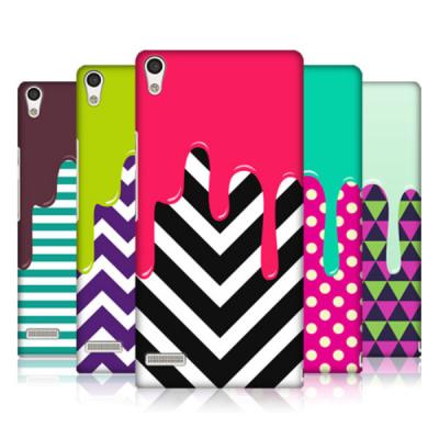 China Colorful Ice Cream Ascend P6 Huawei Mobile Phone Cases , Cell Phone Skin Covers for sale