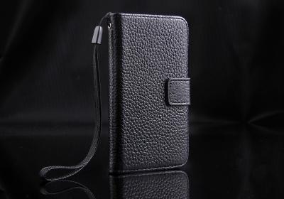 China Luxury Genuine Leather Smart Phone Wallet Case For Business Men , Apple iPhone 4 4S Cover for sale