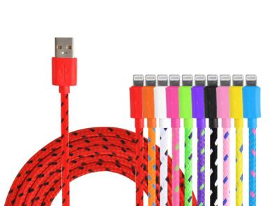 China 8 Pin Lightning Iphone 5 5s  USB Charger Cable With 2m 3m Length for sale