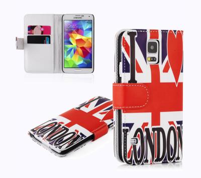 China Printed Cell Phone Wallet Cases for sale