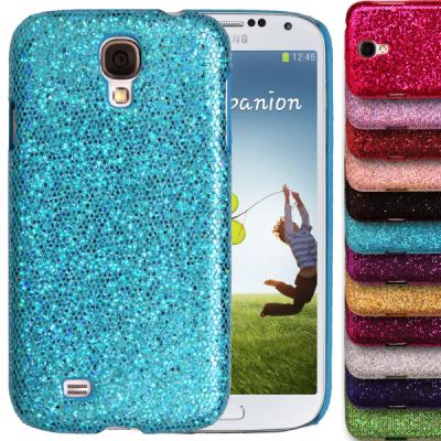 China Glitter Bling Hard Plastic Back Samsung Cell Phone Cases for Galaxy S4 i9500 for sale