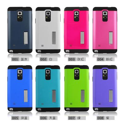 China Stand Arrive Slim Armor Protective Cell Phone Cases For Samsung Galaxy Note 4 for sale