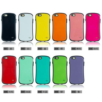 China iPhone 6 2 in 1 glossy back soft TPU  Cell Phone Protective Covers for sale