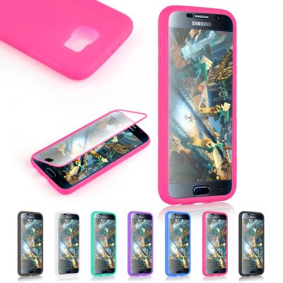 China Full Boday Touch Screen Samung Galaxy Cell Phone Cases For Samsung Galaxy S6 G9200 for sale