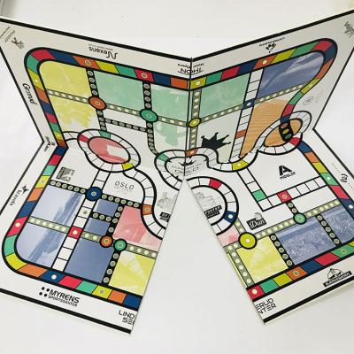 China 2021 NEW Private Label Plastic Board Game Custom Printing Cards Board Game For Adult Kids for sale