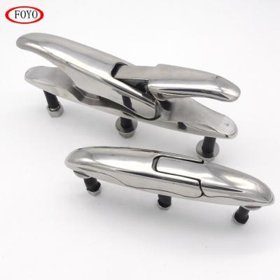 China Boat Ties Foyo Boat Stainless Steel Cleat X Times For Marine for sale