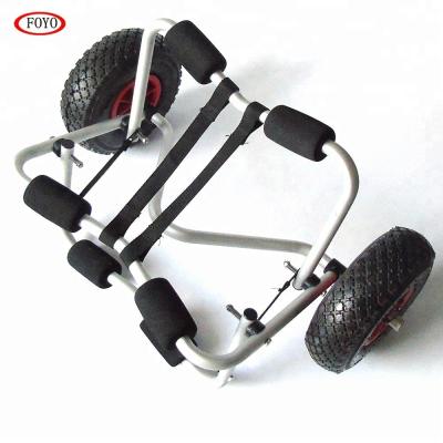 China Marine Boat Accessories Aluminum Portable Folding Kayak Jet Board Trailer for sale