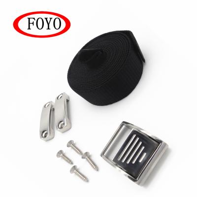 China Fuel Tank Hold Down Strap Kit Foyo Hot Sale Battery Box Strap Box Hold Down Strap Kit Boat Cooler Tie Down Strap for sale