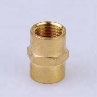 China Penumatic Pneumatic Part Fitting Female Thread Internal Fitting Brass Hose Pipe Nipple for sale