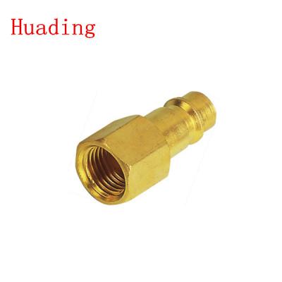 China Brass German Type Hose Connector Air Compressor Industry Accessories Pipe Fittings for sale