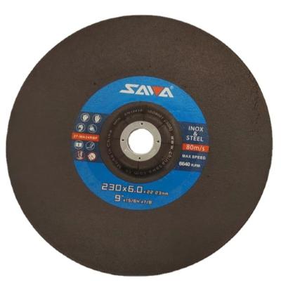 China Excellent Stainless Steel After-Sales Service 230x6x22.23mm Life 3X Grinding Wheel Grinding Wheels For Metal for sale