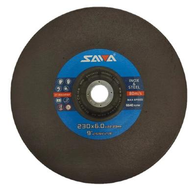 China Long Life High Performance Safety And Impact Resistance 230x6x22.23mm C3AL4 Grinding Wheel For Deburring for sale