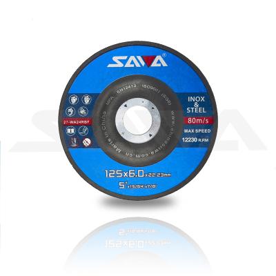 China 125x6x22.23mm polish fast and clean save 50% time grinding wheels for polish for sale