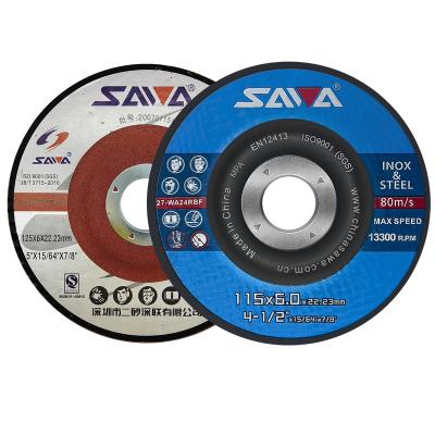 China Polish Save Your Time 115x6x22.23mm Long Life Disc Polishing Wheels For Stainless Steel for sale