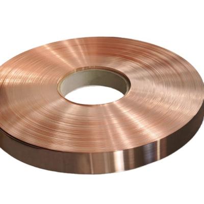 China High Conductivity Grade C11000 C17500 C27000 C27200 C27400 0.5mm High Beryllium Copper 1mm Insulated Coil / Strip for sale