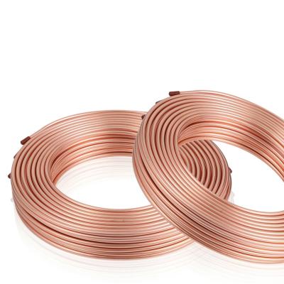 China Air condition or refrigerator 99.95% pure copper air conditioners hose copper pancake coil flexible copper tube for sale