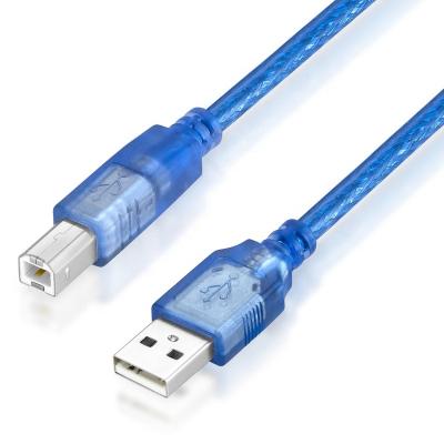 China COMPUTER Bochara USB 2.0 Printer Cable USB2.0 Type A Male To Type B Male Shielded (Foil+Braided) Double High Speed ​​30cm 50cm 100cm for sale