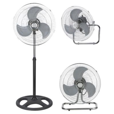 China Hotel SKD 18inch 3 in One Stand Fan Home Appliance High Quality Standing Fan for Africa Market South America Market for sale