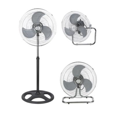 China Unique Design 3 Aluminum Blades High Speed ​​Rechargeable Rack 18 Inches In A Rack Fan for sale