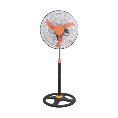 China Cheaper 18 Inch 3 Blade Aluminum Rack Metal Fan Industrial Base Standing Electric Home for sale