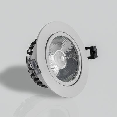 China New design 10w recessed downlight single head led recessed downlight adjustable design Led new 18watt adjustable driverless led down light for sale