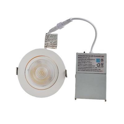 China 12w led recessed downlight recessed downlight dimmable new design for trimless led recess downlight for sale