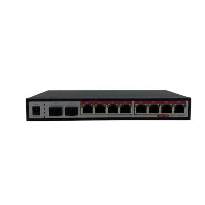 China China Manufacturer Industrial 8GE POE+2GX Ethernet Network Switch 20000 Units /month for sale