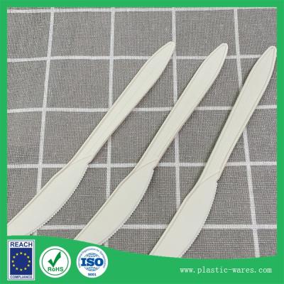 China biodegradable disposable dinner knife no plastic for sale