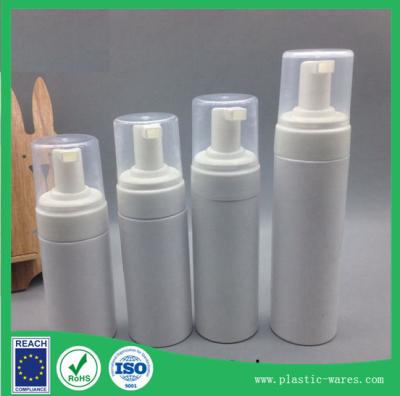 China foam soap pumps and bottles 200ml in white color for sale