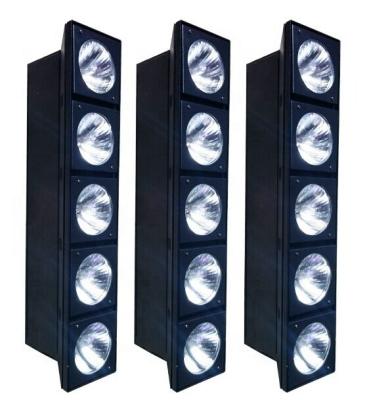 China 5pcs 10w Sound Stage Heads LED Matrix Lights 580*114*148mm for sale