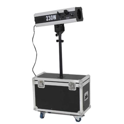 China With Case 7R 230W Standing Beam Follow Spot Light With Flight Case For Wedding for sale