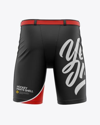 China Custom Hockey Pants Pant Shells Sublimated Hockey Pants Polyester Pant Shells for sale