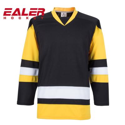 China Custom Antibacterial Embroidered Ice Hockey Jersey Youth Youth Ice Hockey Tank Top for sale