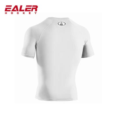 China Shirts & Tops Custom Made High Quality Men's Fitness Wear Short-sleeve Tights for sale