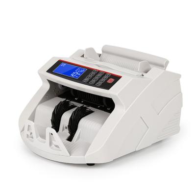 China Durable White Supermarket Bank Cashier High Speed ​​Money Counting Machine for sale