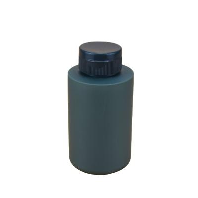 China Cosmetic Free Samples Plastic Bottles For Man 150ml 250ml Daily Thick Wall Morandi Color HDPE Bottles Cosmetics From LDM Packaging for sale