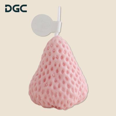 China Home Decoration Paraffin Strawberry Red Rose Paraffin Strawberry Shape Fruit Shape China DGC Scented Candles for sale