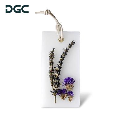 China Festival Decoration DGC Selection DGC Household Fresh Air Scented Lasting Wardrobe Flower Lavender Aromatherapy Wax Pendant Dried Flakes for sale